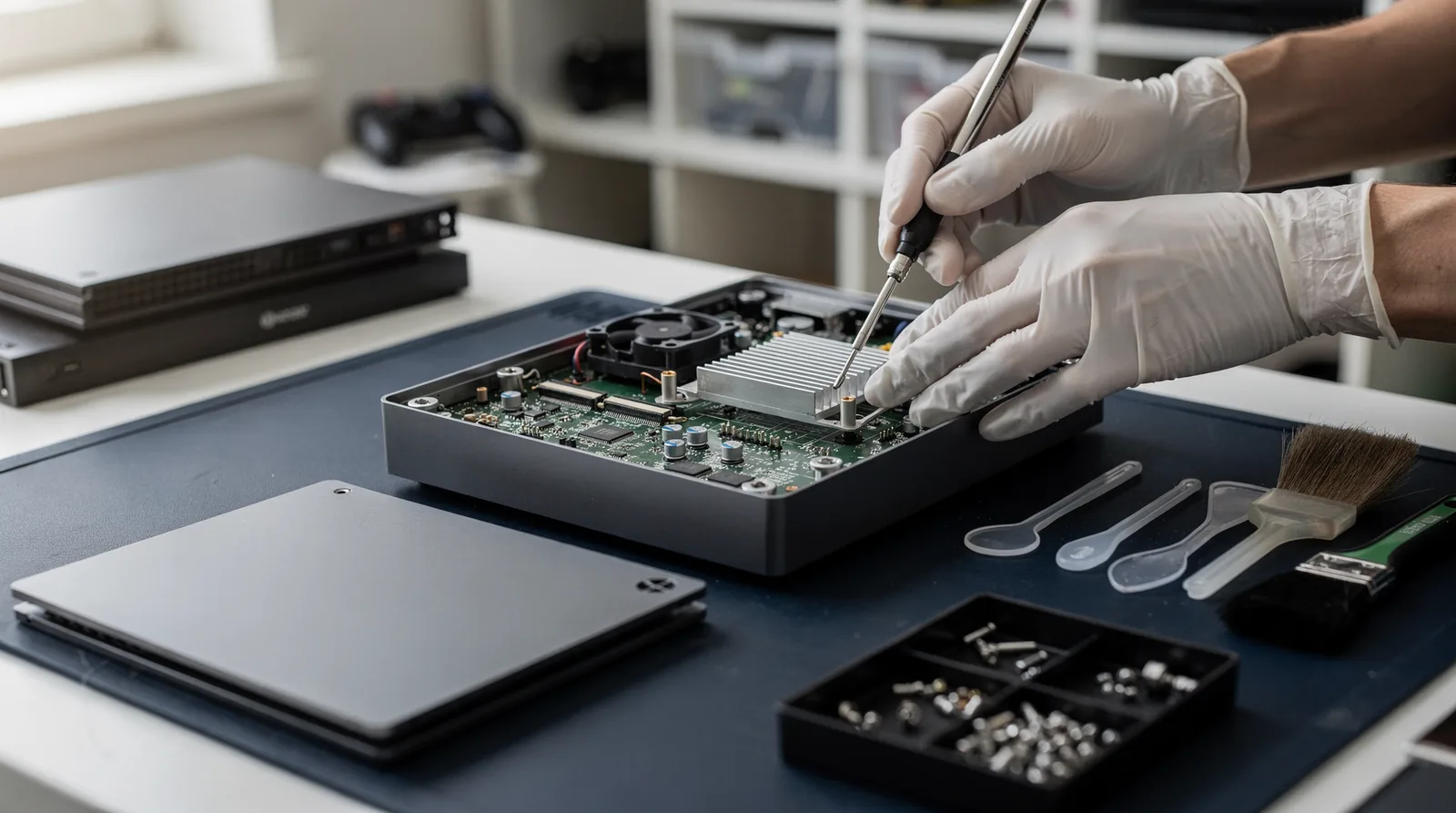 A console repair for Humble gamers starts with diagnostics, moves to specialized board-level work when